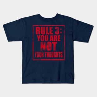 Two sided Rule #3 Kids T-Shirt